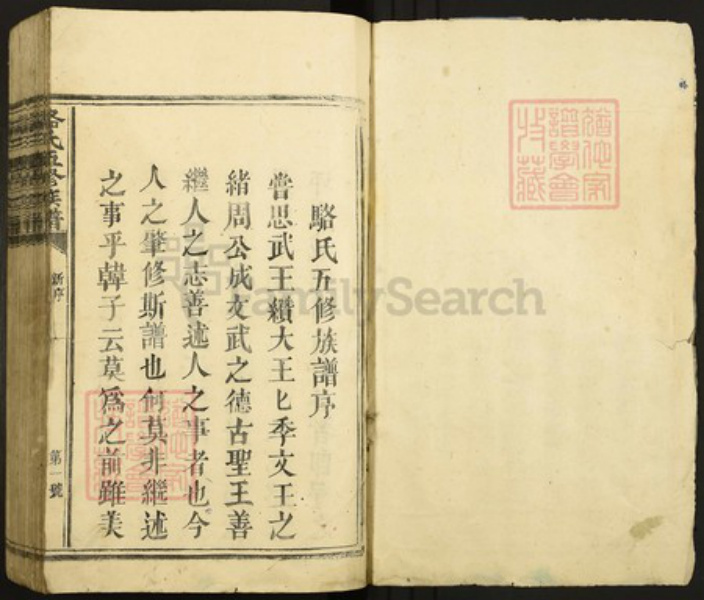 江西省抚州市广昌县骆氏族谱-骆氏五修族谱.pdf电子版插图1