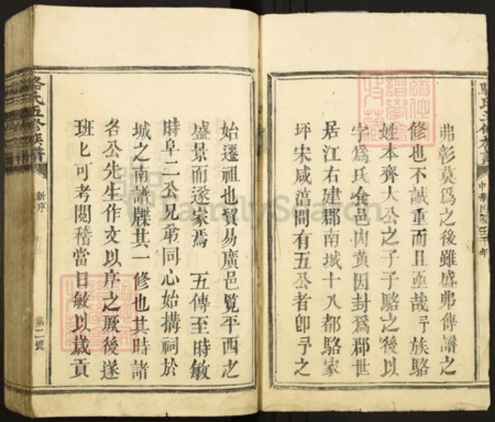 江西省抚州市广昌县骆氏族谱-骆氏五修族谱.pdf电子版插图2