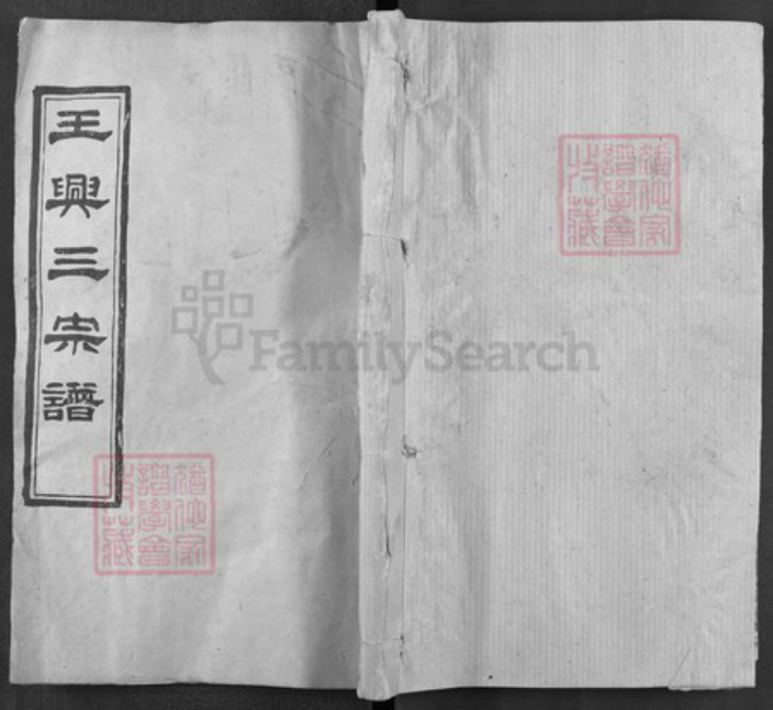 湖北省武汉市新洲区王氏光裕堂族谱-王兴三宗谱.pdf电子版插图