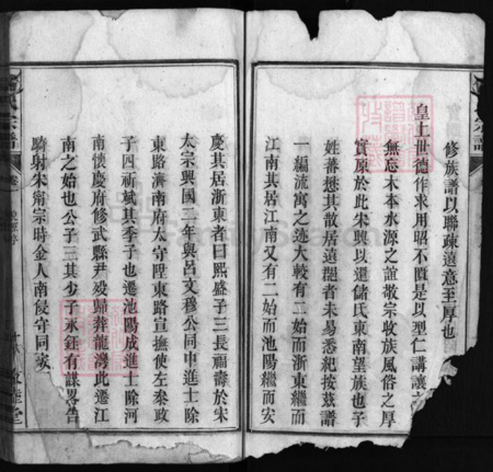 安徽省安庆市潜山市储氏族谱-储氏宗谱 [20卷].pdf电子版插图3