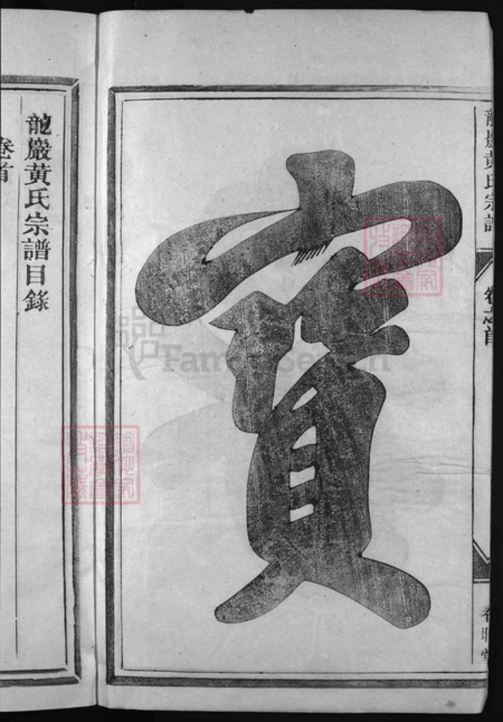 浙江省丽水市黄氏族谱-龙岩黄氏宗谱 [13卷,首末各1卷].pdf电子版插图3