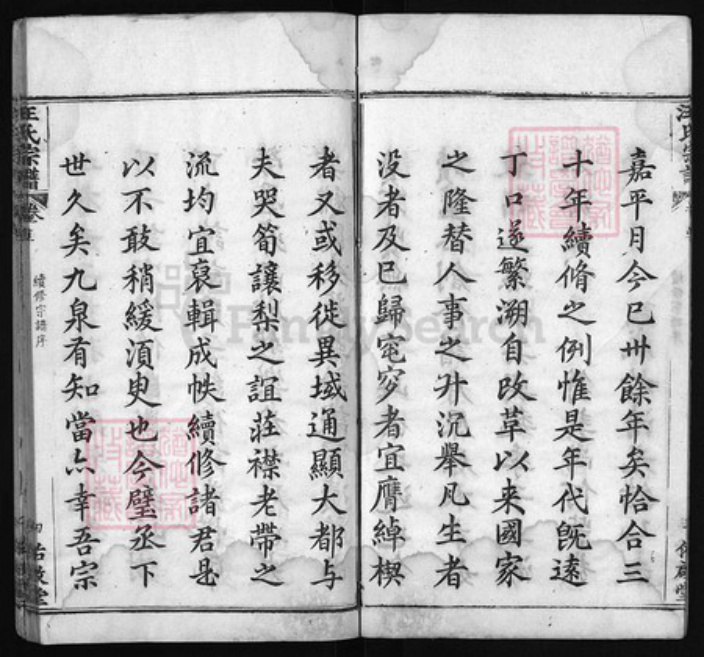 湖北省黄冈市汪氏族谱-汪氏宗谱 [12卷, 首4卷].pdf电子版插图4