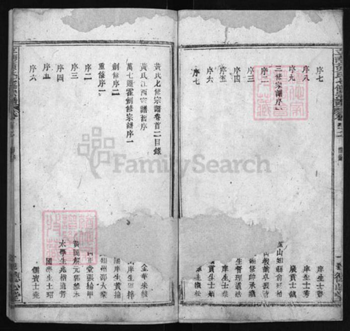 安徽省六安市霍山县黄氏族谱-立南黄氏七修宗谱 [残卷].pdf电子版插图2