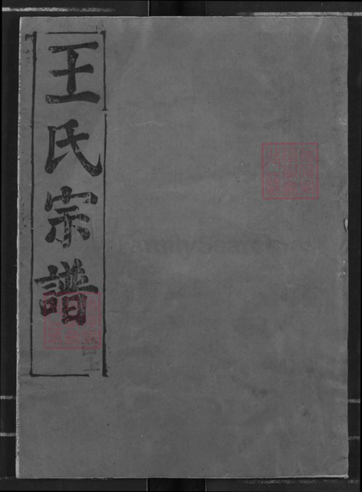 湖北省黄冈市王氏三槐堂族谱-王氏宗谱.pdf电子版插图
