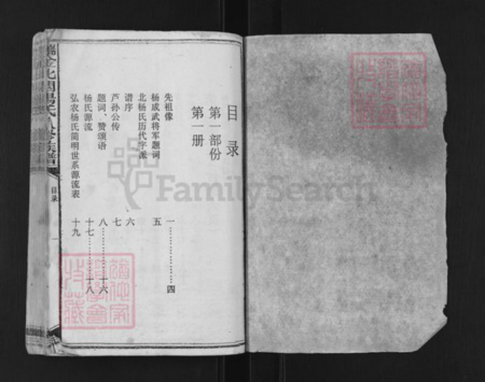 江西省赣州市瑞金市杨氏族谱-瑞金北关杨氏八修族谱.pdf电子版插图1