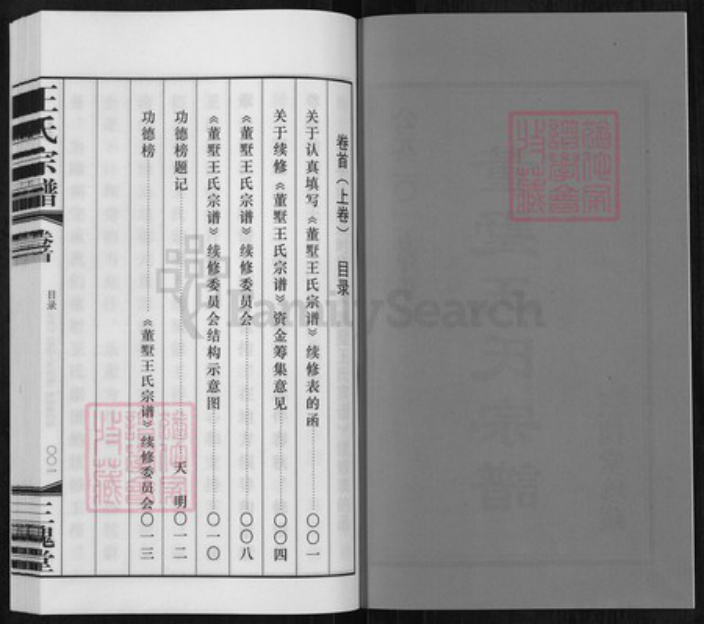 江苏省常州市天宁区郑陆镇王氏三槐堂族谱-董墅王氏宗谱.pdf电子版插图2