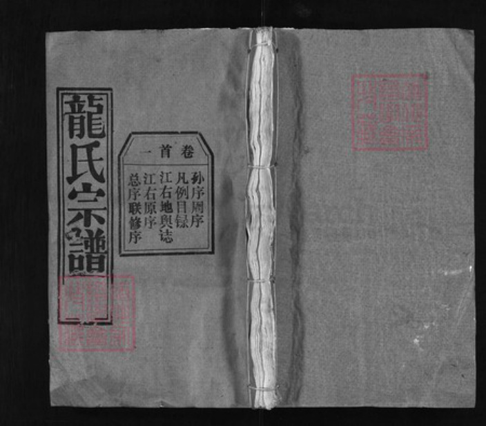 湖北省黄冈市黄州区龙氏族谱-龙氏宗谱 [68卷, 首7卷].pdf电子版插图