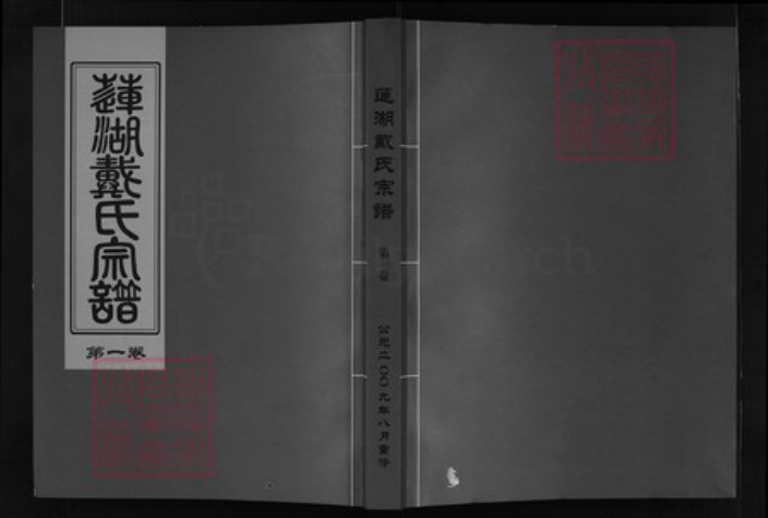 浙江省戴氏族谱-莲湖戴氏宗谱 [12卷].pdf电子版插图