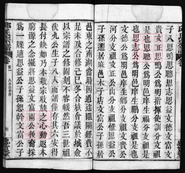湖北省黄冈市黄州区邱氏族谱-邱氏宗谱 [残卷].pdf电子版插图4