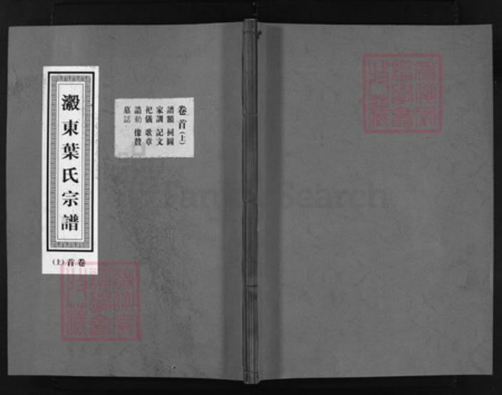 浙江省叶氏族谱-瀫东叶氏宗谱 [29卷,首2卷,末一卷,祠堂簿].pdf电子版插图