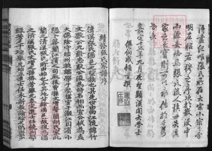浙江省张氏族谱-清溪张氏家谱 [16卷].pdf电子版插图4