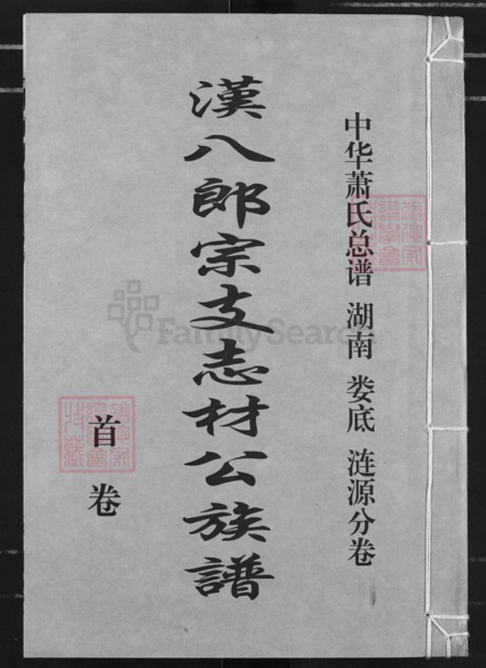 湖南省娄底市涟源市涟源萧氏经术堂族谱-中华萧氏总谱湖南娄底涟源分卷.汉八郎宗支志材公族谱.pdf电子版插图 湖南省娄底市涟源市涟源萧氏经术堂族谱-中华萧氏总谱湖南娄底涟源分卷.汉八郎宗支志材公族谱.pdf电子版插图