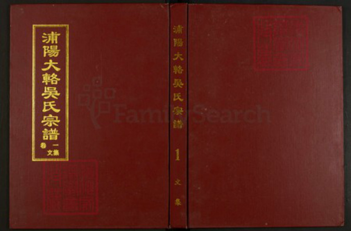 浙江省杭州市萧山区吴氏族谱-浦阳大辂吴氏宗谱.pdf电子版插图