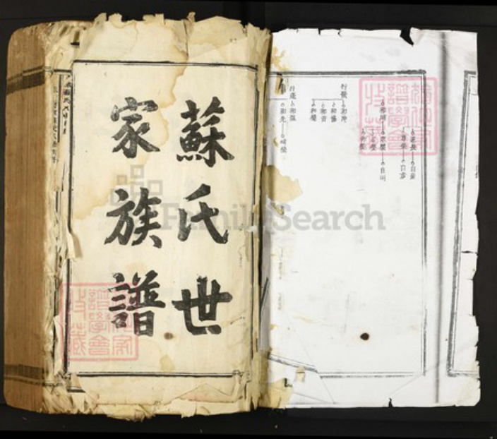 江西省吉安市永丰县苏氏族谱-永丰将军苏氏八修族谱.pdf电子版插图1