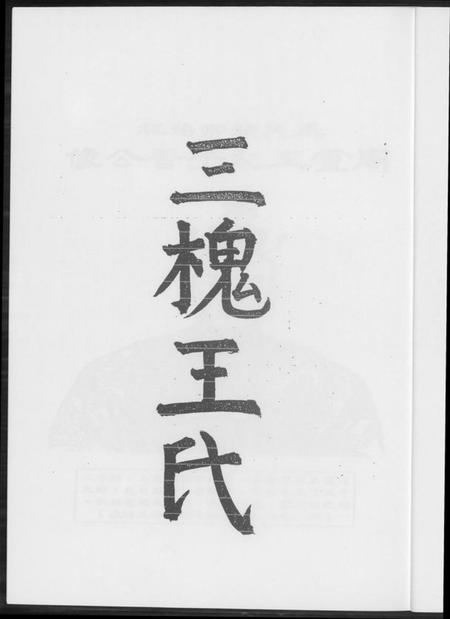 浙江王氏族谱-三槐王氏.pdf电子版插图3