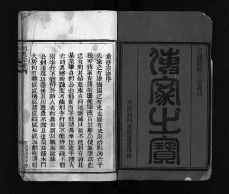 浙江何氏族谱-何氏宗谱 [不分卷].pdf电子版插图1