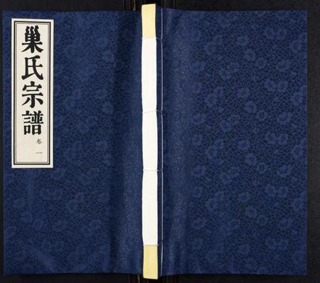 江苏巢氏族谱-巢氏宗谱[49卷].pdf电子版