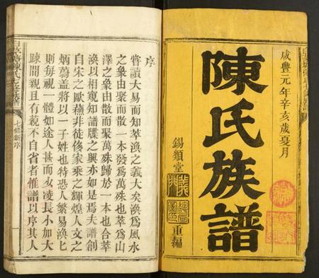 江西陈氏族谱-白茅塘陈氏七修族谱.pdf电子版插图1