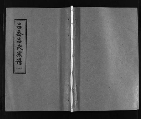浙江吕氏族谱-吕岙吕氏宗谱 [6卷,首1卷].pdf电子版插图