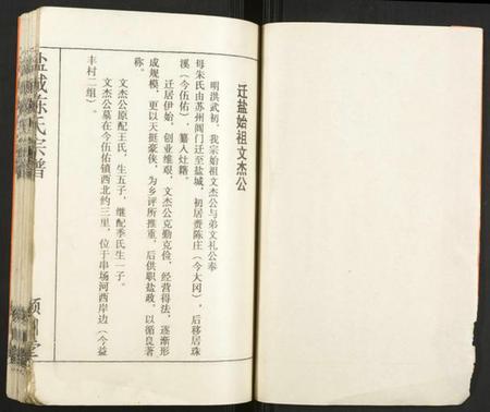 江苏陈氏族谱-盐城陈氏宗谱.pdf电子版插图1