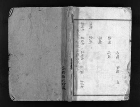 浙江张氏族谱-塔头张氏族谱 [残卷].pdf电子版插图1