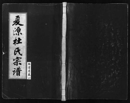 浙江杜氏族谱-夏源杜氏宗谱 [5卷].pdf电子版插图1