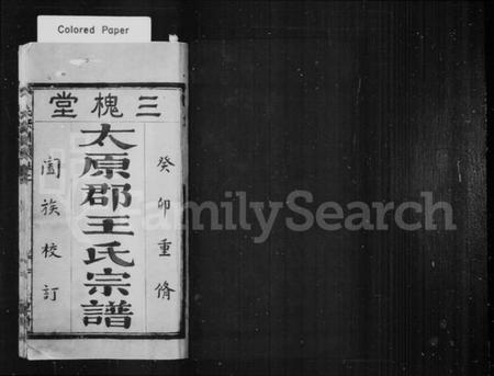 浙江王氏族谱-太原郡王氏宗谱.pdf电子版插图2
