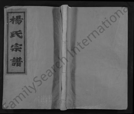 浙江杨氏族谱-宁海亭旁杨氏宗谱 [4卷].pdf电子版