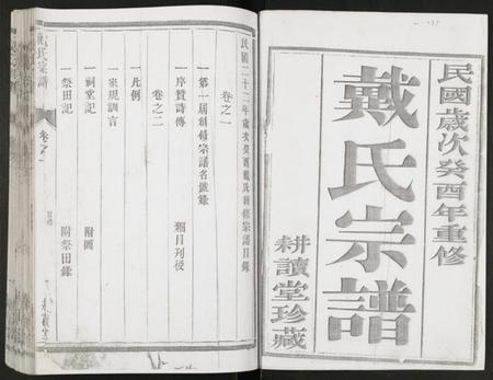 江苏戴氏族谱-戴氏宗谱.pdf电子版插图1