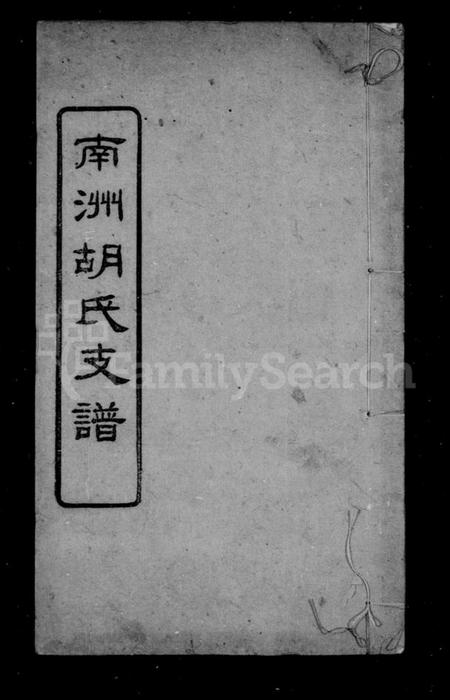 湖南胡氏族谱-南洲胡氏支谱 [4卷].pdf电子版插图2