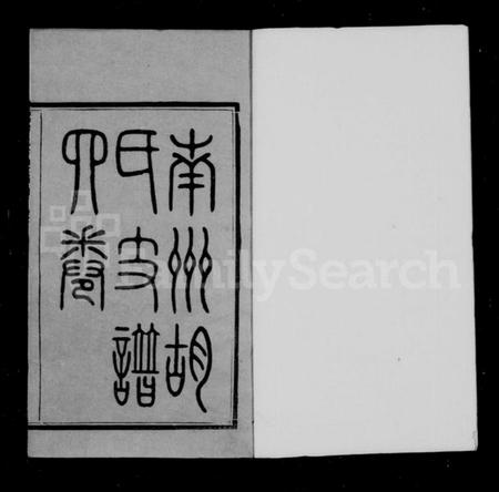 湖南胡氏族谱-南洲胡氏支谱 [4卷].pdf电子版插图3