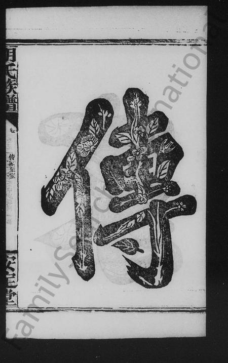 湖南胡氏族谱-胡氏族谱 [残存卷首].pdf电子版插图3