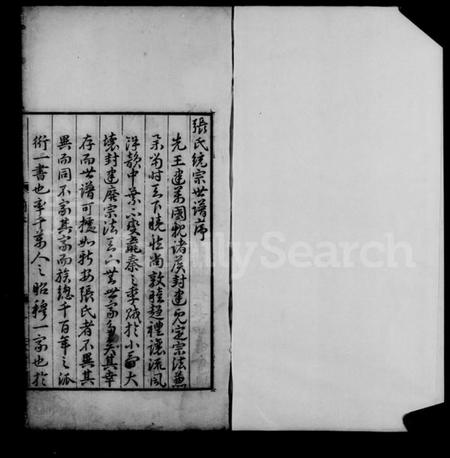 中国张氏族谱-张氏统宗世谱 [11卷].pdf电子版插图3