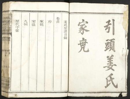 浙江姜氏族谱-引头姜氏宗谱.pdf电子版插图1