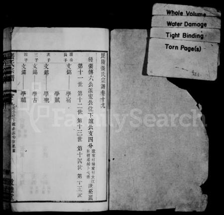 江苏张氏族谱-张氏宗谱.pdf电子版插图1 江苏张氏族谱-张氏宗谱.pdf电子版插图1