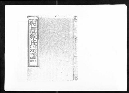 浙江梁氏族谱-彩烟梁氏宗谱[48卷].pdf电子版