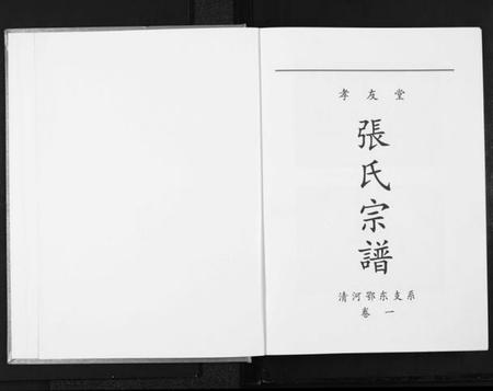 湖北张氏族谱-张氏宗谱.清河鄂东支系.pdf电子版插图1 湖北张氏族谱-张氏宗谱.清河鄂东支系.pdf电子版插图1