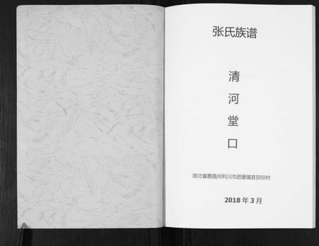 湖北张氏族谱-张氏族谱.pdf电子版插图1