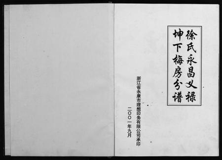 浙江徐氏族谱-[徐氏]大塘沿村志 [1卷].pdf电子版插图2