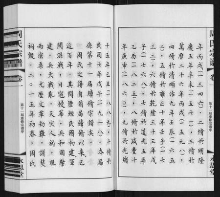 江苏周氏族谱-周氏宗谱.pdf电子版插图4 江苏周氏族谱-周氏宗谱.pdf电子版插图4