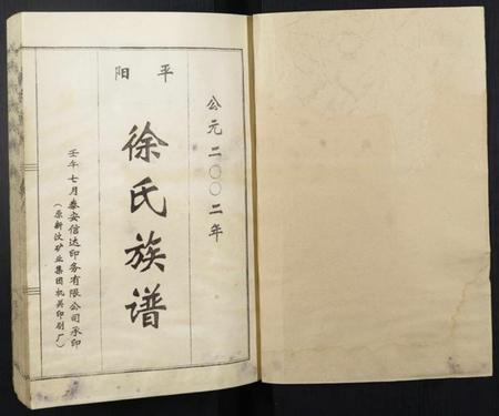 浙江徐氏族谱-徐氏族谱.pdf电子版插图1