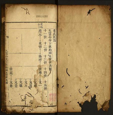 中国朱氏族谱-朱氏宗谱.pdf电子版插图1