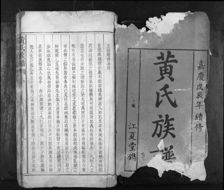湖南黄氏族谱-黄氏族谱[不分卷].pdf电子版插图1