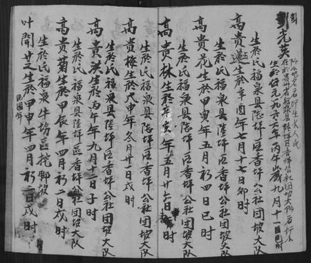 江西高氏族谱-高记(手抄谱).pdf电子版插图4