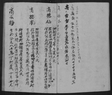 江西高氏族谱-高记(手抄谱).pdf电子版插图5