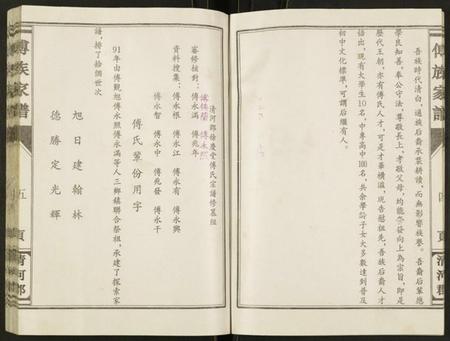 江苏傅氏族谱-傅族家谱.pdf电子版插图5 江苏傅氏族谱-傅族家谱.pdf电子版插图5