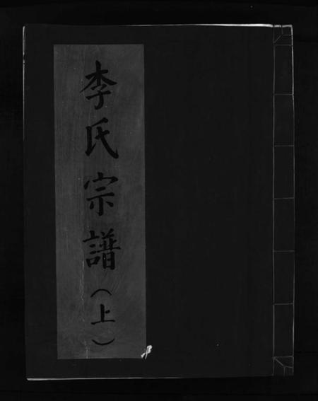 浙江李氏族谱-李氏宗谱 [上下卷].pdf电子版插图1