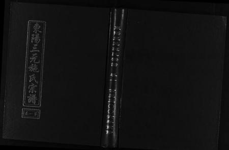 浙江施氏族谱-东阳三元施氏宗谱 [5卷].pdf电子版插图1