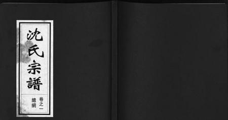 浙江沈氏族谱-东阳沈氏宗谱 [5卷].pdf电子版插图1