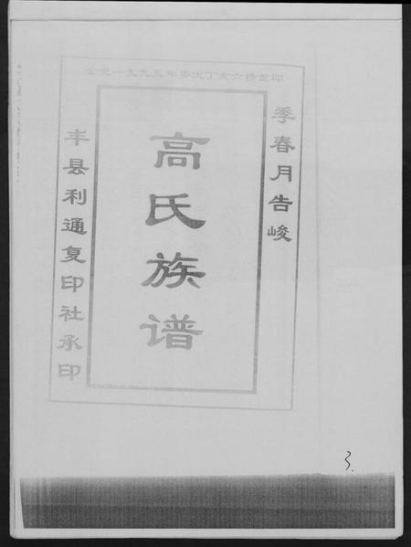 江苏高氏族谱-古丰高氏族谱.pdf电子版插图3